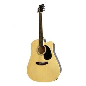Pluto HW39C-201P NAT Cutaway Semi Acoustic Guitar